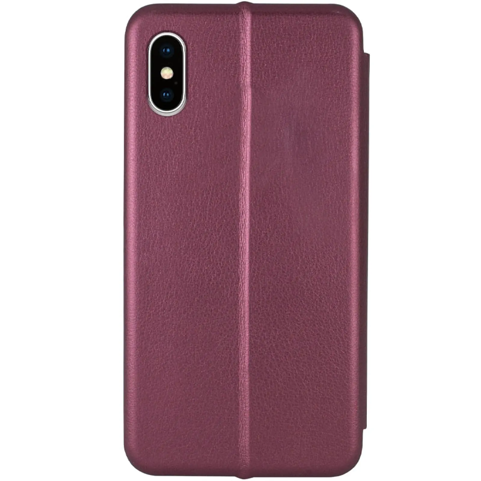 Кожаный чехол-книжка Classy для Apple iPhone XR (6.1"), Бордовый 1, Искусственная кожа, купить оптом с доставкой