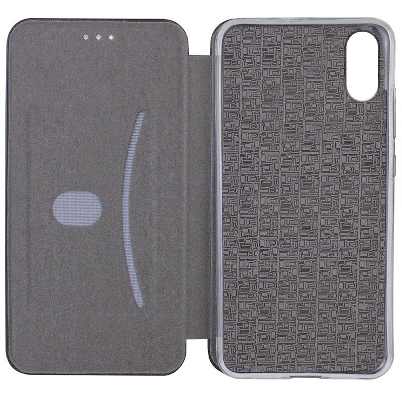 Кожаный чехол-книжка Classy для Apple iPhone XS Max (6.5) на картинке №3