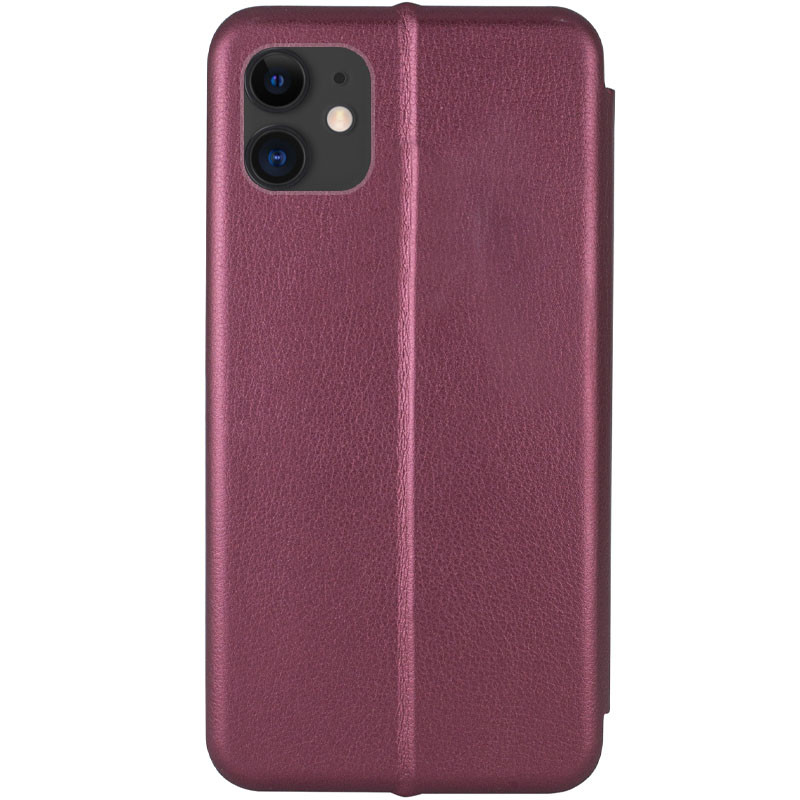 Кожаный чехол-книжка Classy для Apple iPhone 11 (6.1) на картинке №3