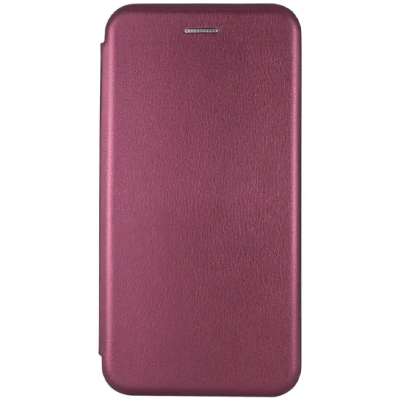 Кожаный чехол-книжка Classy для Xiaomi Redmi 8a, Бордовый, Искусственная кожа, купить оптом с доставкой