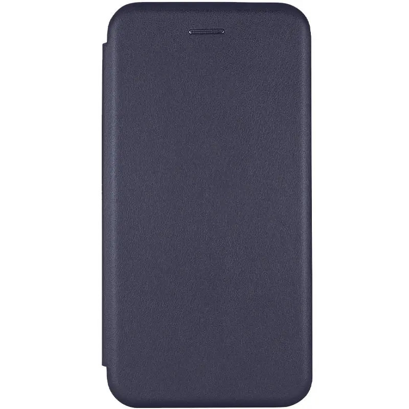 Кожаный чехол-книжка Classy для Xiaomi Redmi 8a, Темно-синий, Искусственная кожа, купить оптом с доставкой