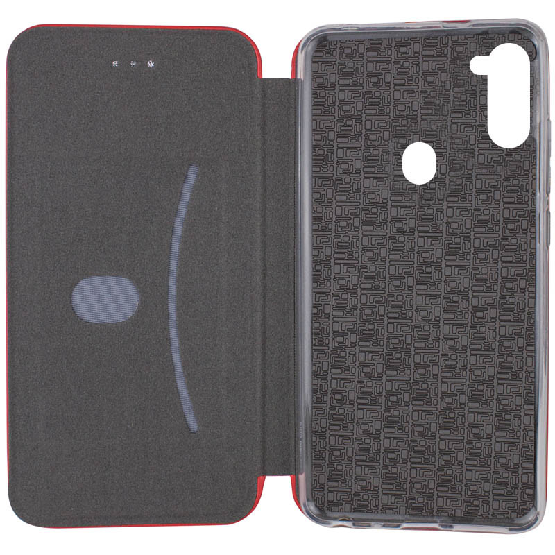 Кожаный чехол-книжка Classy для Samsung Galaxy A11 на картинке №3