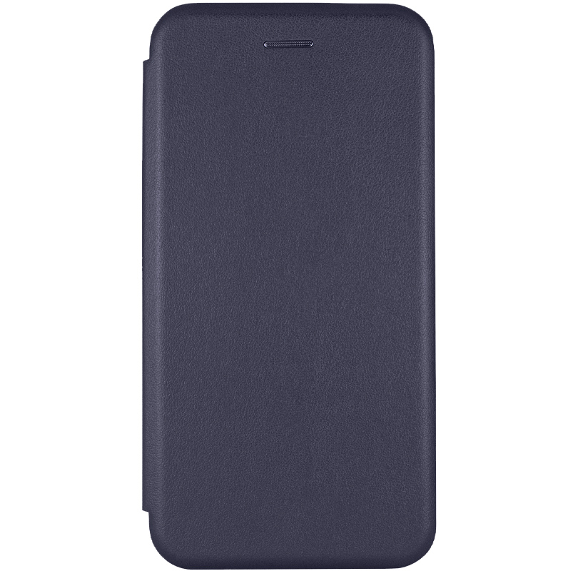 Кожаный чехол-книжка Classy для Samsung Galaxy A21s, Темно-синий, Искусственная кожа, купить оптом с доставкой