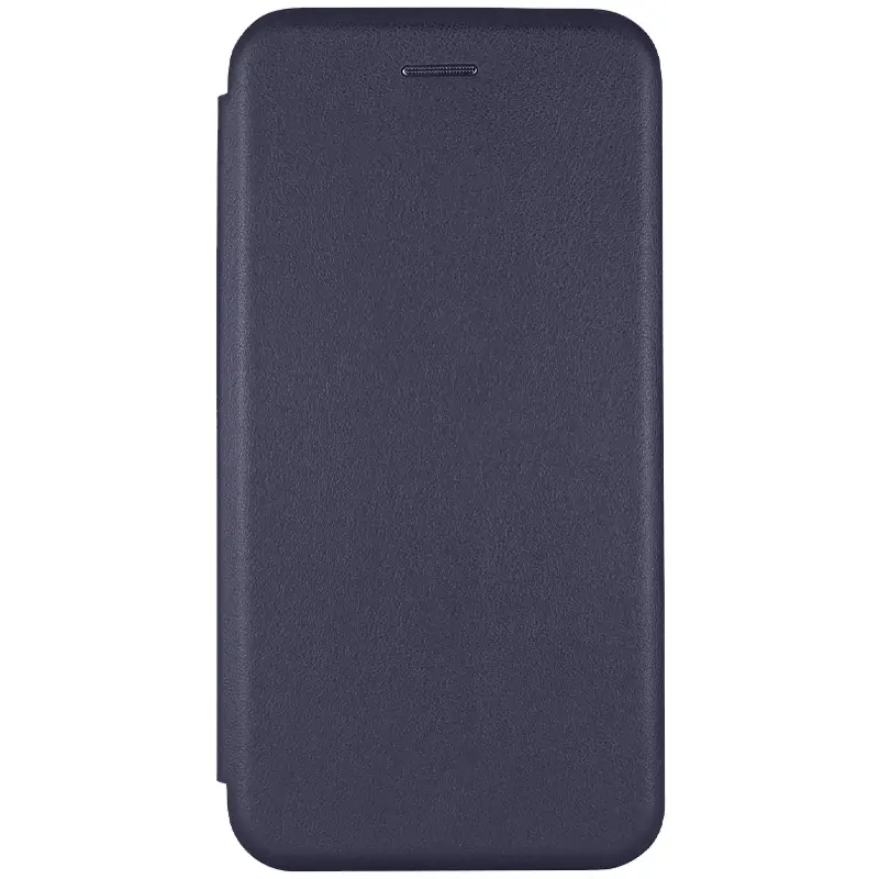 Кожаный чехол-книжка Classy для Apple iPhone 12 Pro / 12 (6.1"), Темно-синий, Искусственная кожа, купить оптом с доставкой