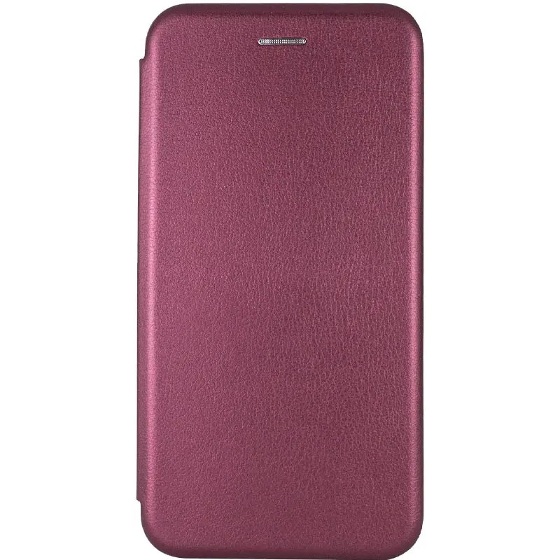 Кожаный чехол-книжка Classy для Apple iPhone 13 / 14 (6.1"), Бордовый, Искусственная кожа, купить оптом с доставкой