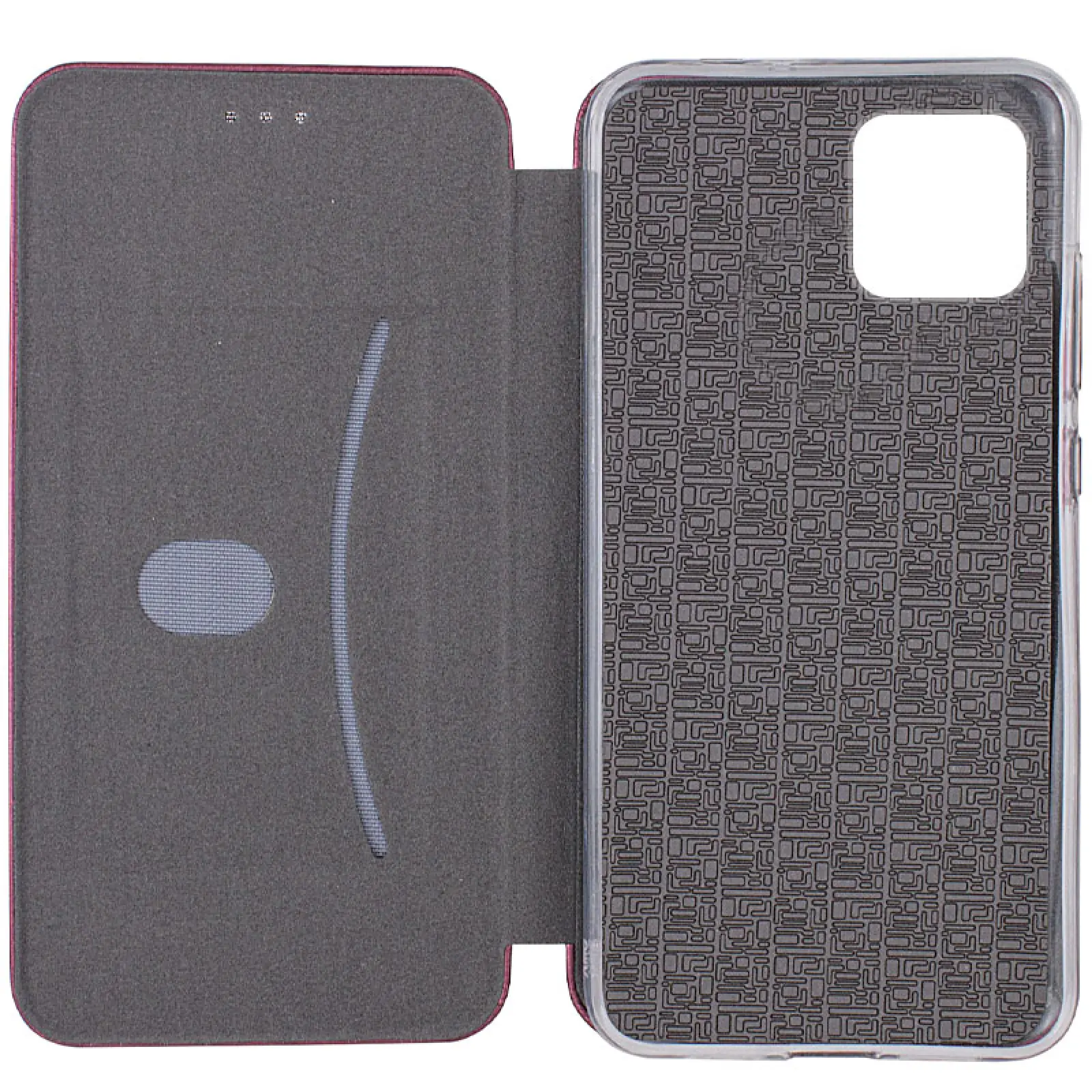 Кожаный чехол-книжка Classy для Apple iPhone 13 / 14 (6.1"), Бордовый 1, Искусственная кожа, купить оптом с доставкой