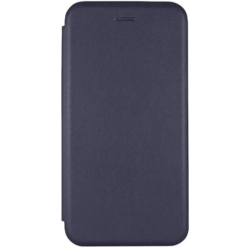Кожаный чехол-книжка Classy для Apple iPhone 13 / 14 (6.1"), Темно-синий, Искусственная кожа, купить оптом с доставкой