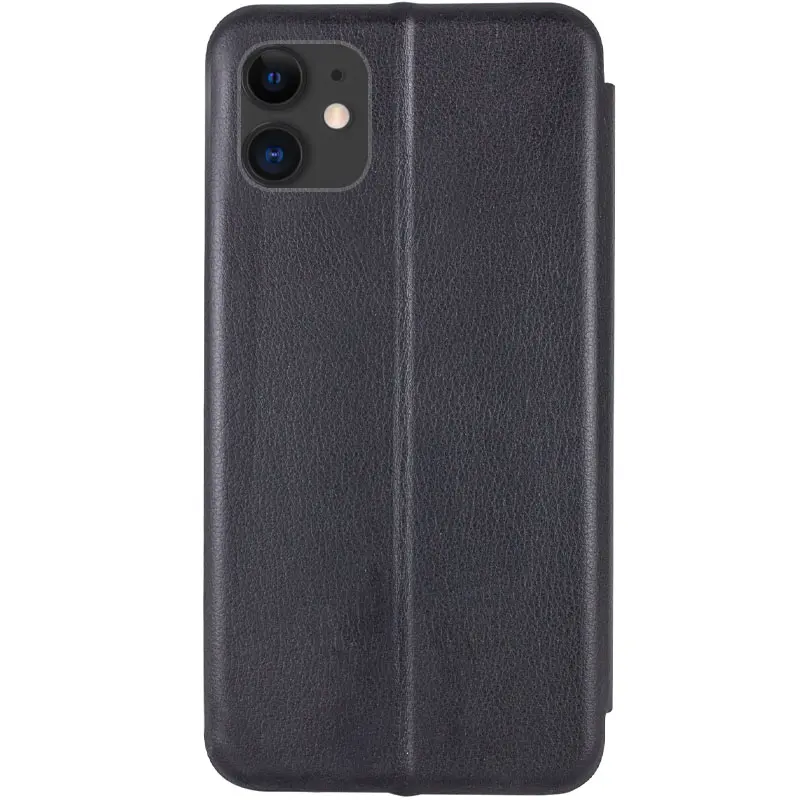 Кожаный чехол-книжка Classy для Apple iPhone 13 / 14 (6.1"), Черный 2, Искусственная кожа, купить оптом с доставкой