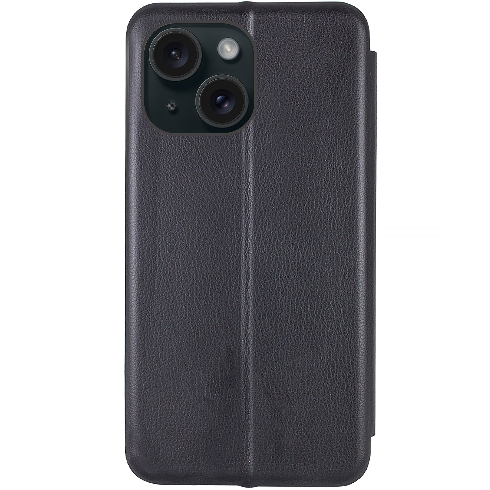 Кожаный чехол-книжка Classy для Apple iPhone 15 (6.1"), Черный 3, Искусственная кожа, купить оптом с доставкой