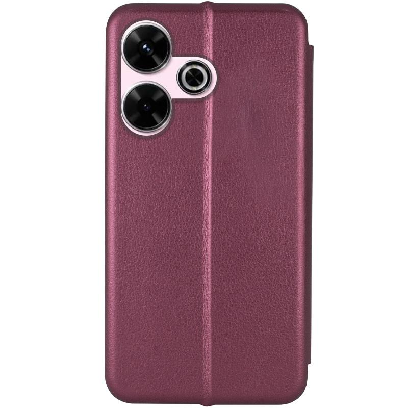 Кожаный чехол-книжка Classy для Xiaomi Redmi 13 4G / Poco M6 4G на картинке №3