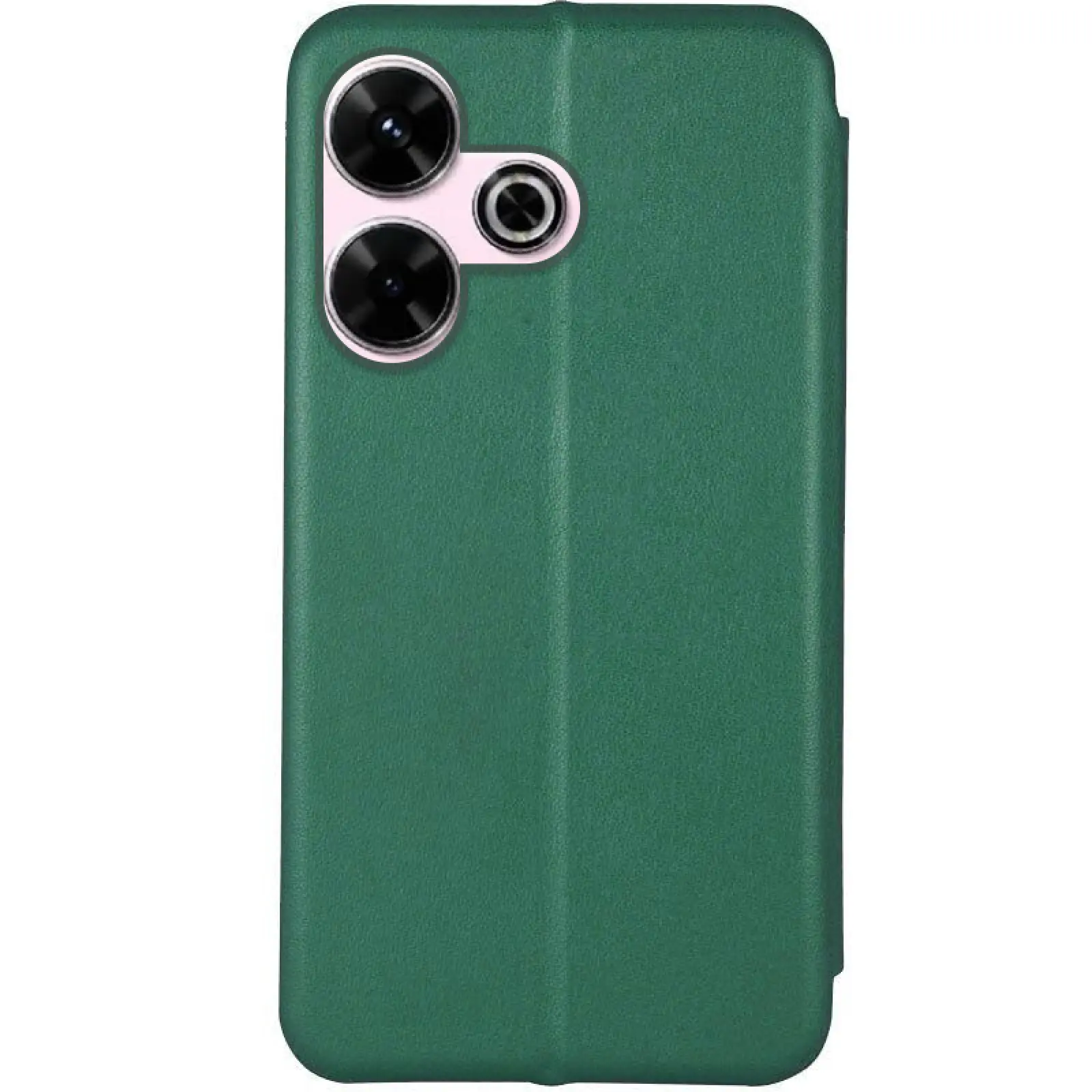 Шкіряний чохол-книжка Classy для Xiaomi Redmi 13 4G / Poco M6 4G, Зелений 1, Штучна шкіра, купити оптом з доставкою