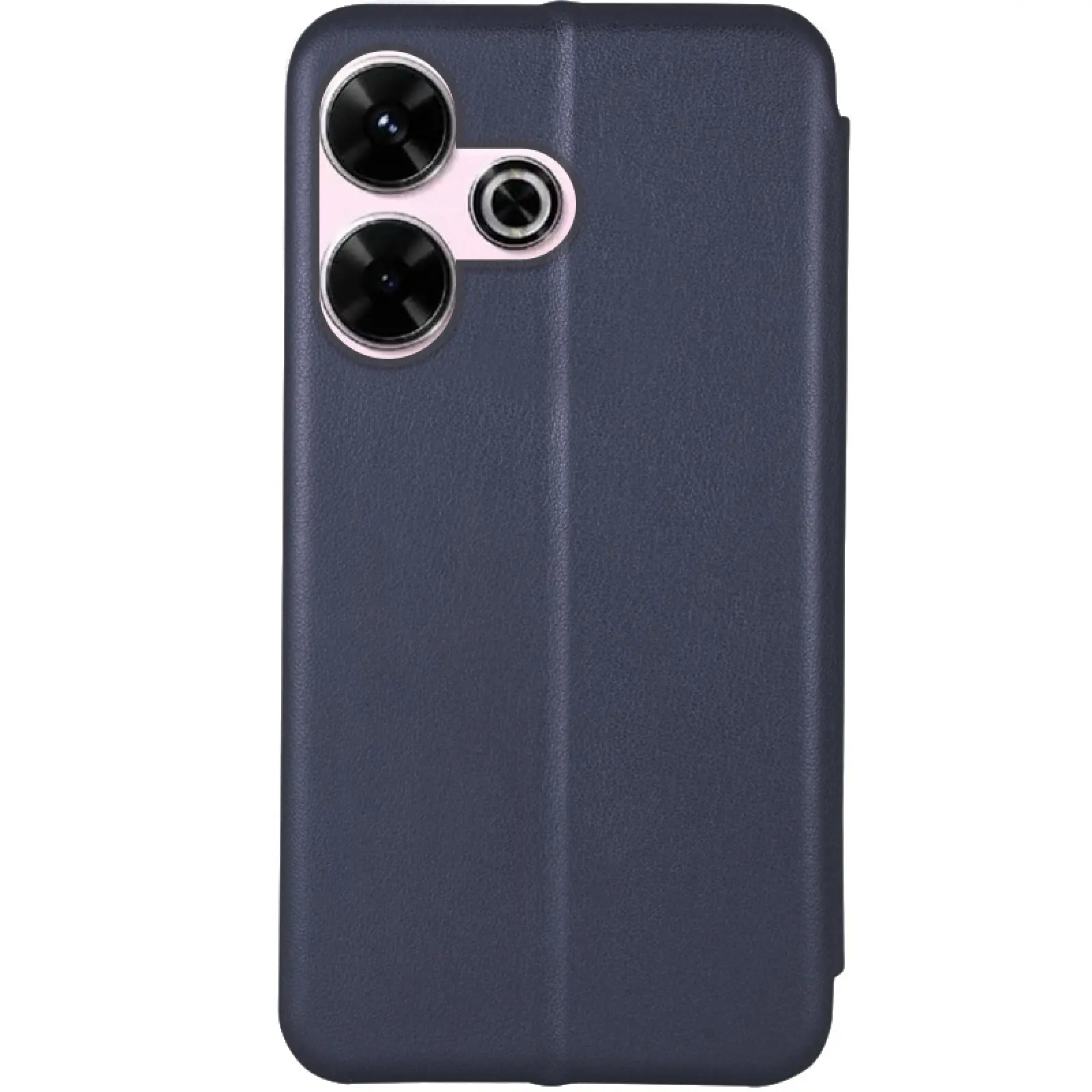 Шкіряний чохол-книжка Classy для Xiaomi Redmi 13 4G / Poco M6 4G, Темно-синій 1, Штучна шкіра, купити оптом з доставкою