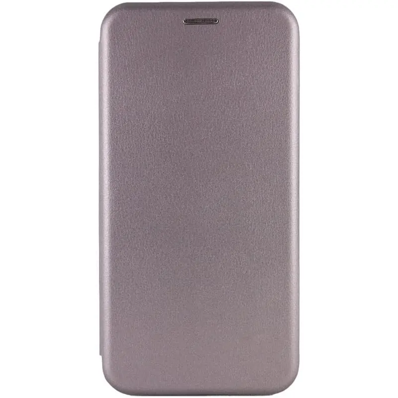 Кожаный чехол-книжка Classy для Samsung Galaxy A06, Серый, Искусственная кожа, купить оптом с доставкой