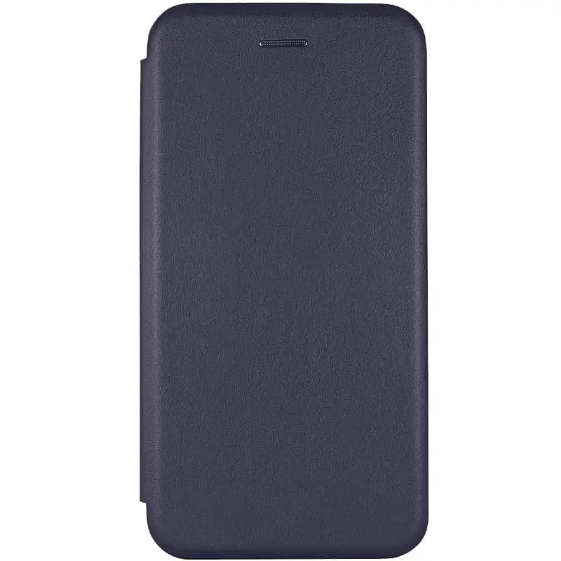 Кожаный чехол-книжка Classy для Samsung Galaxy A06, Темно-синий, Искусственная кожа, купить оптом с доставкой
