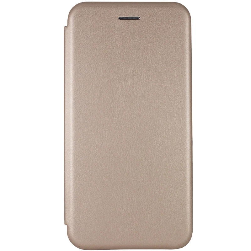 Кожаный чехол-книжка Classy для Xiaomi Redmi Note 14 Pro 5G / 14 Pro+ 5G, Золотой, Искусственная кожа, купить оптом с доставкой