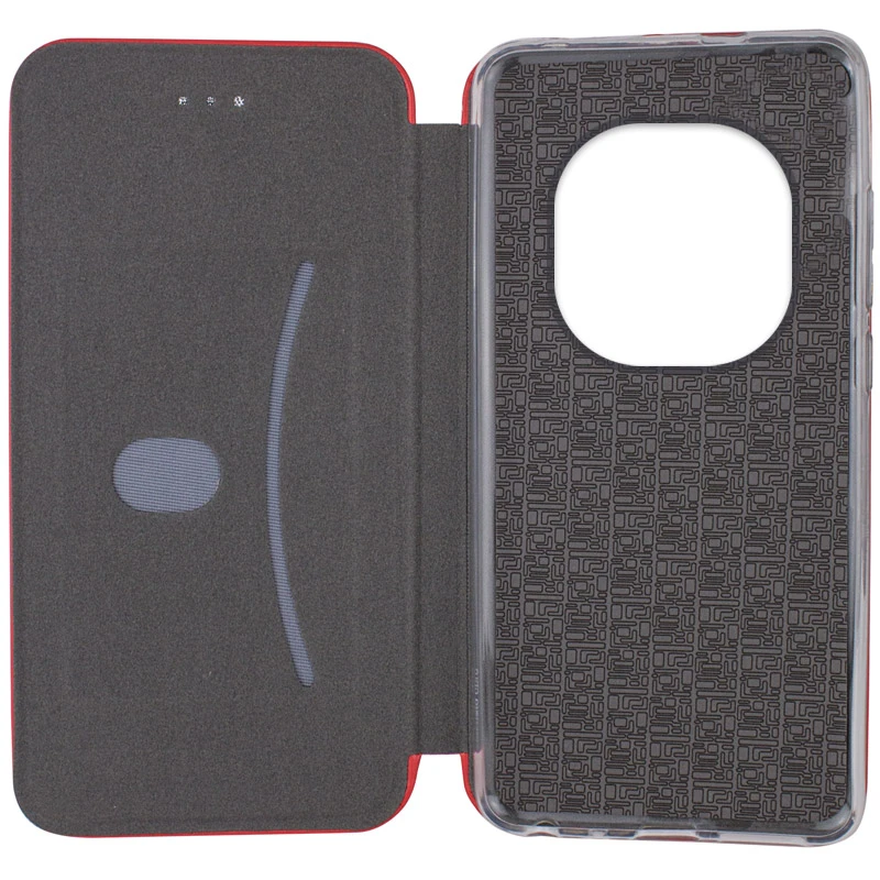 Кожаный чехол-книжка Classy для Xiaomi Redmi Note 14 Pro 5G / 14 Pro+ 5G, Красный 3, Искусственная кожа, купить оптом с доставкой