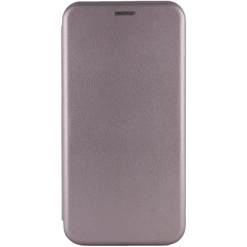Кожаный чехол-книжка Classy для Xiaomi Redmi Note 14 Pro 5G / 14 Pro+ 5G, Серый, Искусственная кожа, купить оптом с доставкой