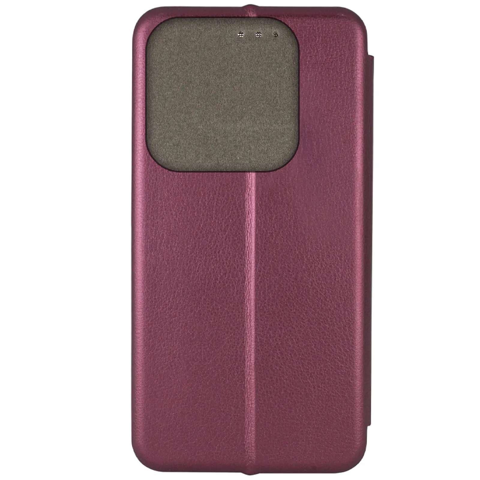 Кожаный чехол-книжка Classy для Realme Note 60 / 60x, Бордовый 2, Искусственная кожа, купить оптом с доставкой