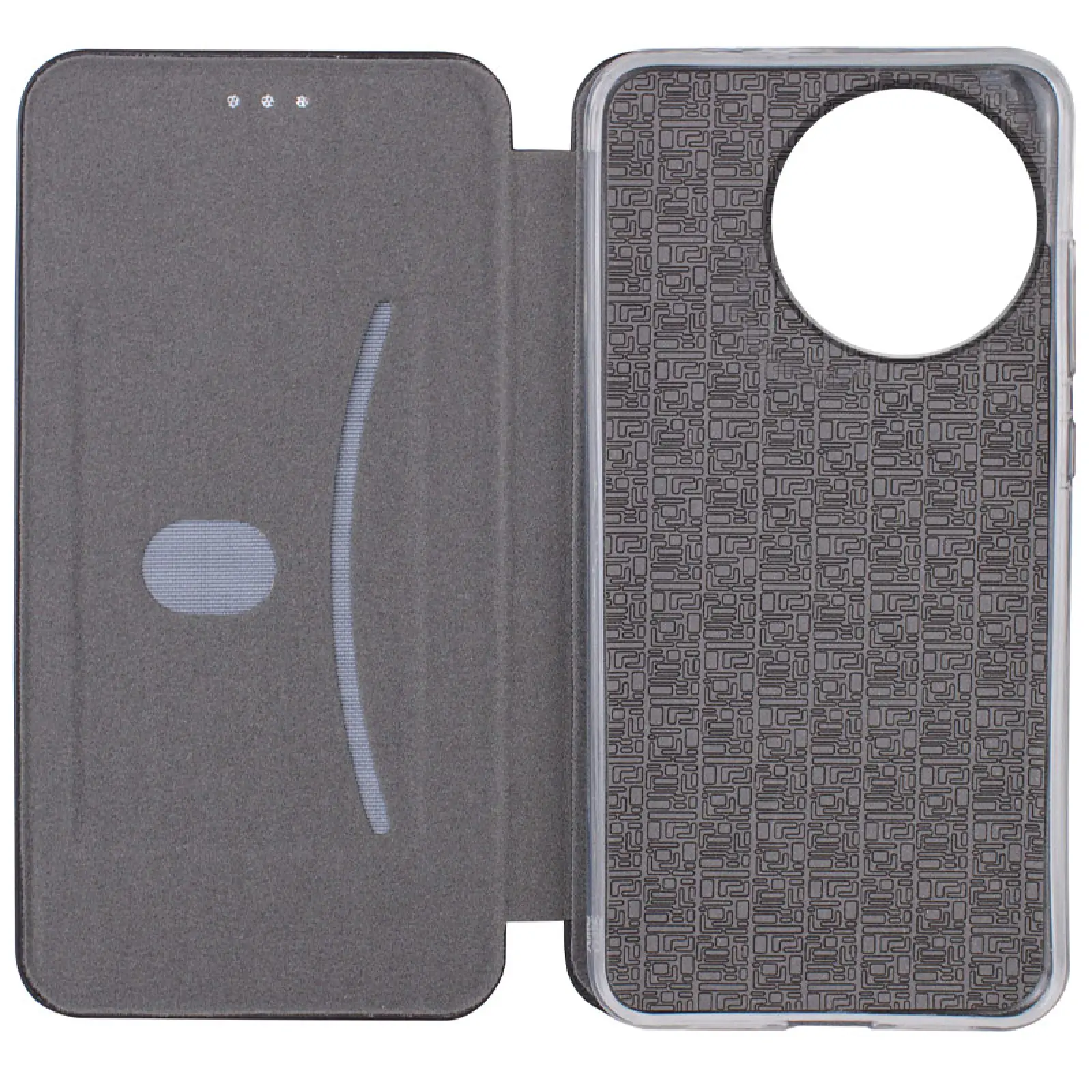 Кожаный чехол-книжка Classy для Blackview Shark 8, Черный 2, Искусственная кожа, купить оптом с доставкой