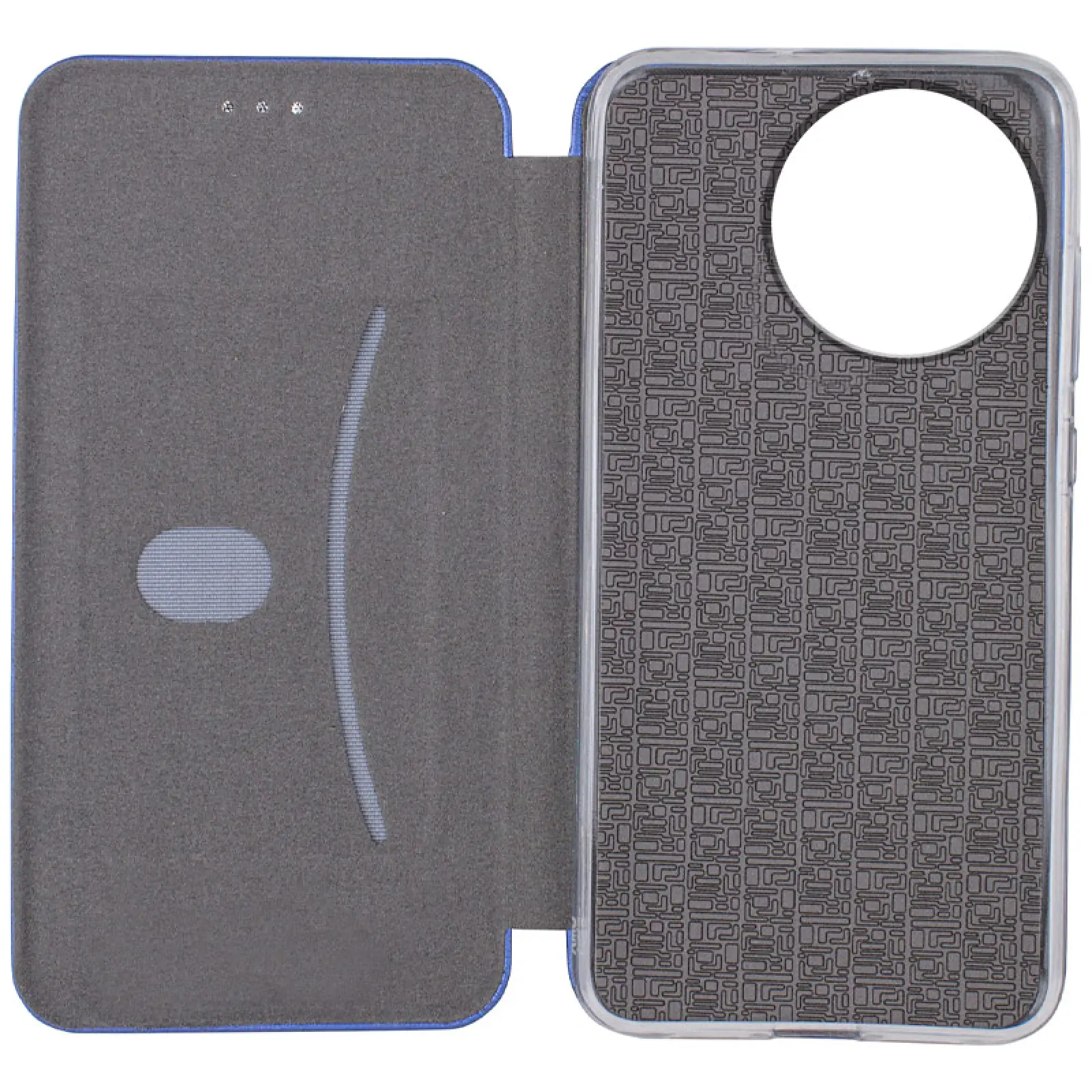 Кожаный чехол-книжка Classy для Blackview Shark 8, Синий 2, Искусственная кожа, купить оптом с доставкой