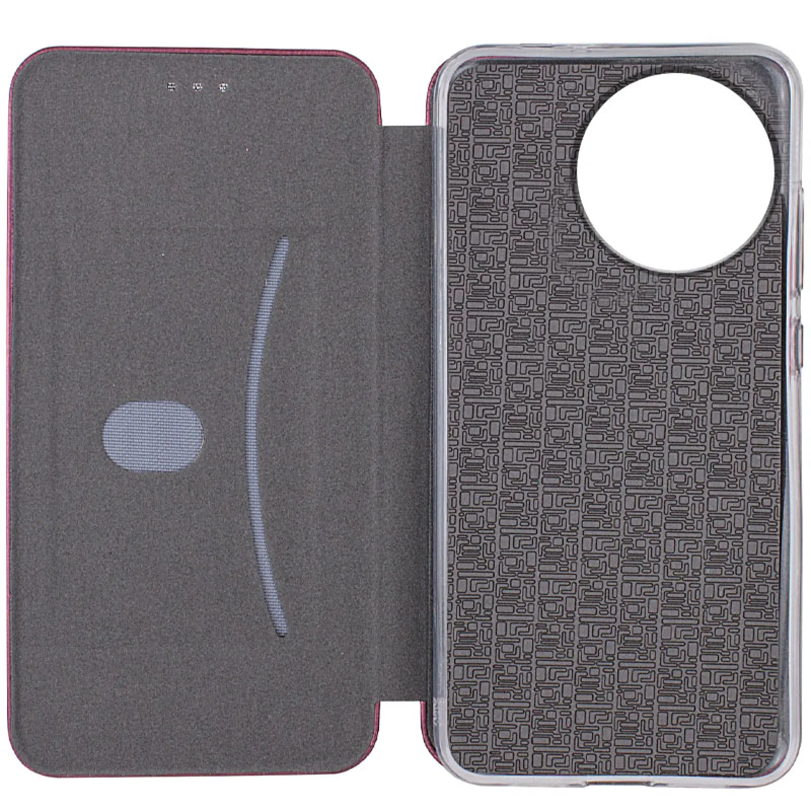 Кожаный чехол-книжка Classy для Blackview Shark 8, Бордовый 2, Искусственная кожа, купить оптом с доставкой