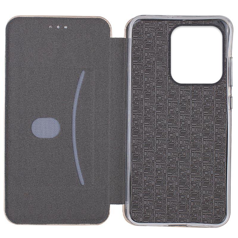 Кожаный чехол-книжка Classy для Motorola Moto G15 4G на картинке №3