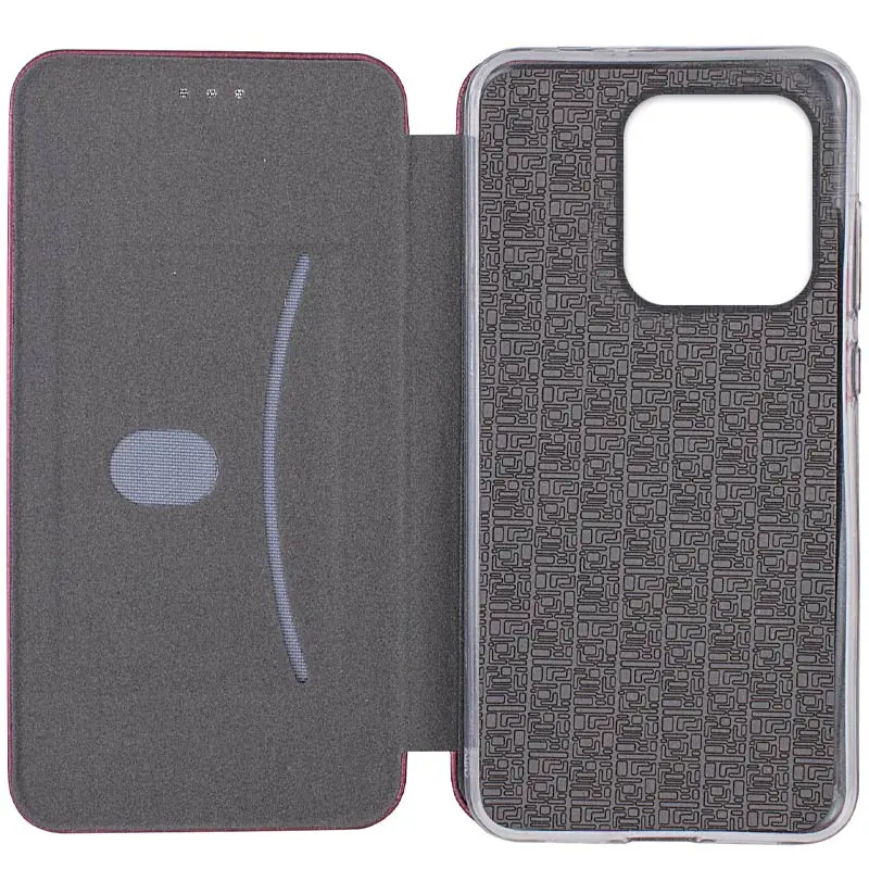Кожаный чехол-книжка Classy для Motorola Moto G15 4G, Бордовый 1, Искусственная кожа, купить оптом с доставкой