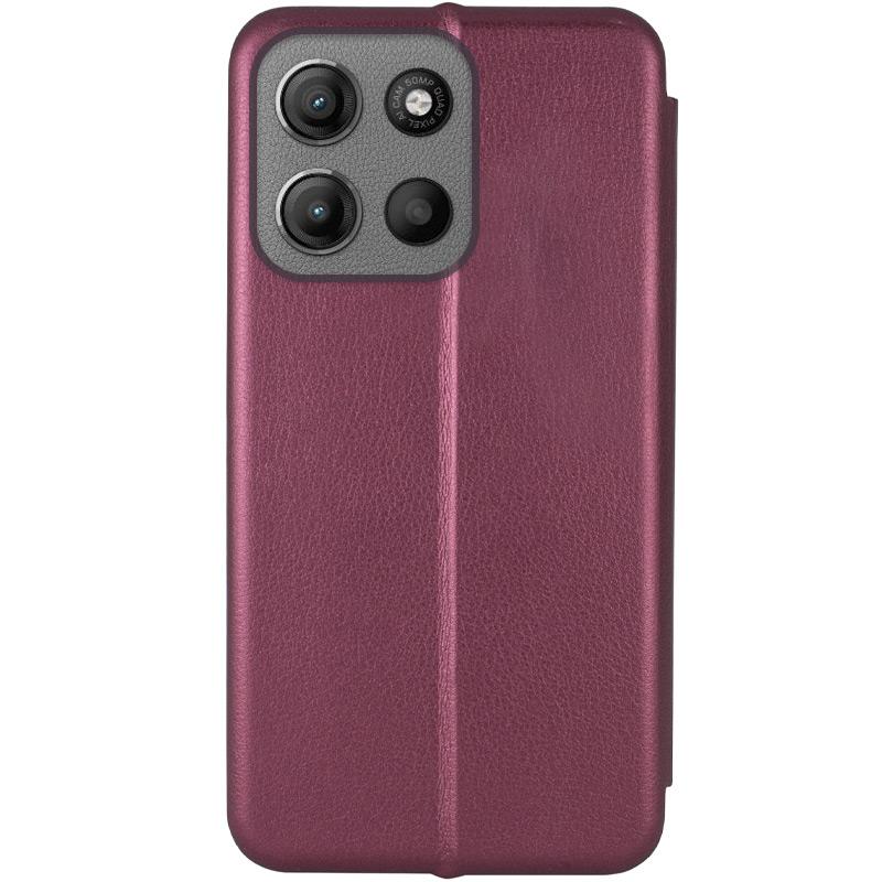 Кожаный чехол-книжка Classy для Motorola Moto G15 4G на картинке №3