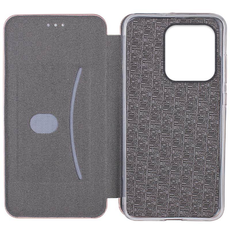 Кожаный чехол-книжка Classy для Motorola Moto G15 4G на картинке №3