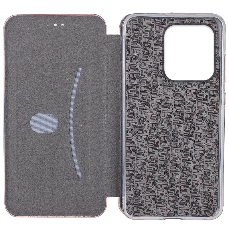 Кожаный чехол-книжка Classy для Motorola Moto G15 4G, Золотой 2, Искусственная кожа, купить оптом с доставкой
