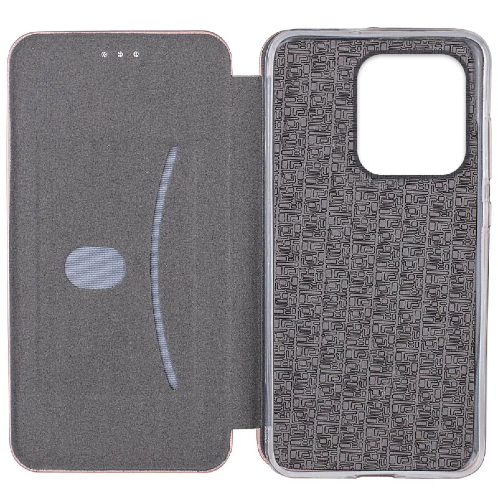 Кожаный чехол-книжка Classy для Motorola Moto G15 4G, Золотой 2, Искусственная кожа, купить оптом с доставкой
