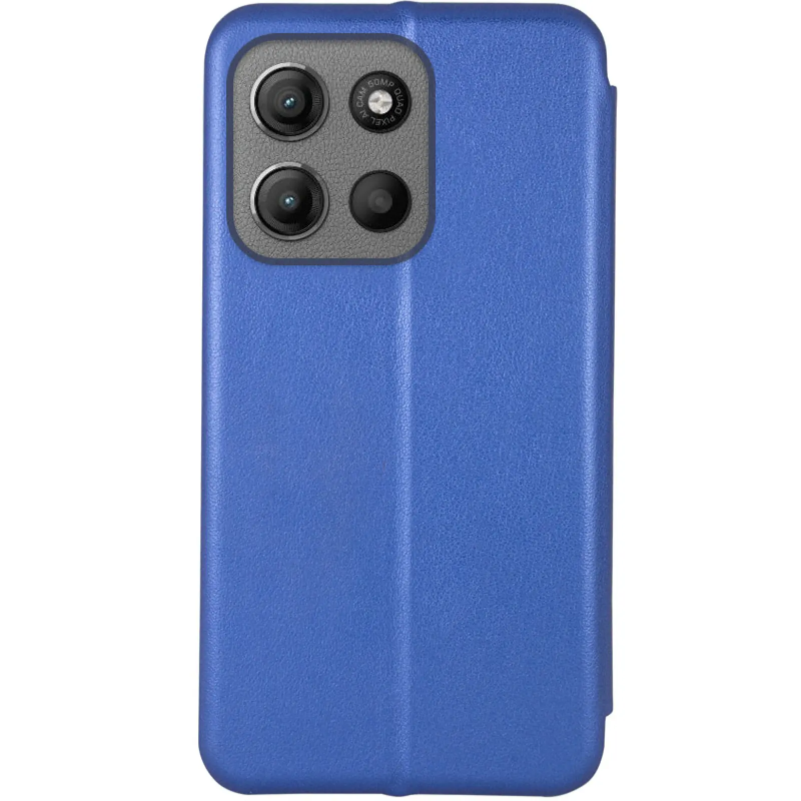 Кожаный чехол-книжка Classy для Motorola Moto G15 4G, Синий 1, Искусственная кожа, купить оптом с доставкой