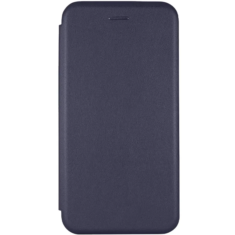 Кожаный чехол-книжка Classy для Motorola Moto G15 4G, Темно-синий, Искусственная кожа, купить оптом с доставкой