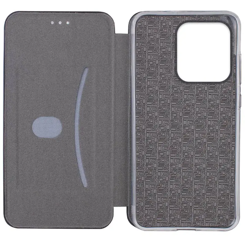 Кожаный чехол-книжка Classy для Motorola Moto G15 4G, Черный 2, Искусственная кожа, купить оптом с доставкой
