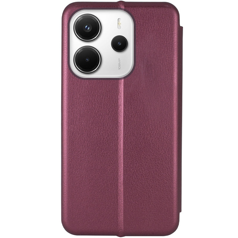 Кожаный чехол-книжка Classy для Xiaomi Redmi Note 14 4G (Europe version) на картинке №2