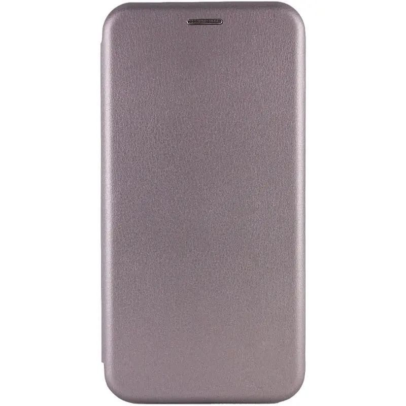 Кожаный чехол-книжка Classy для Xiaomi Redmi A5 / Poco C71, Серый, Искусственная кожа, купить оптом с доставкой