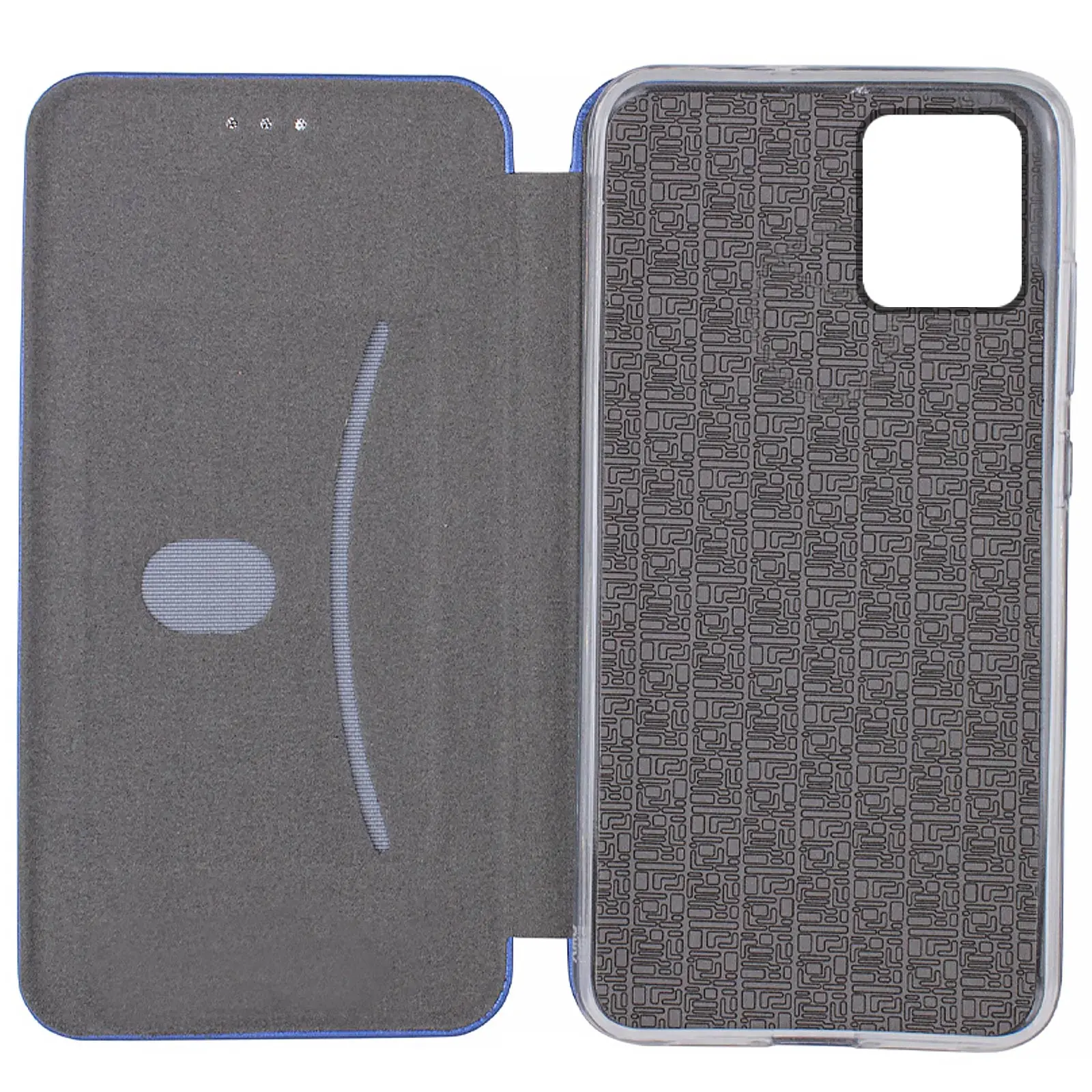 Кожаный чехол-книжка Classy для Samsung Galaxy A07, Синий 2, Искусственная кожа, купить оптом с доставкой