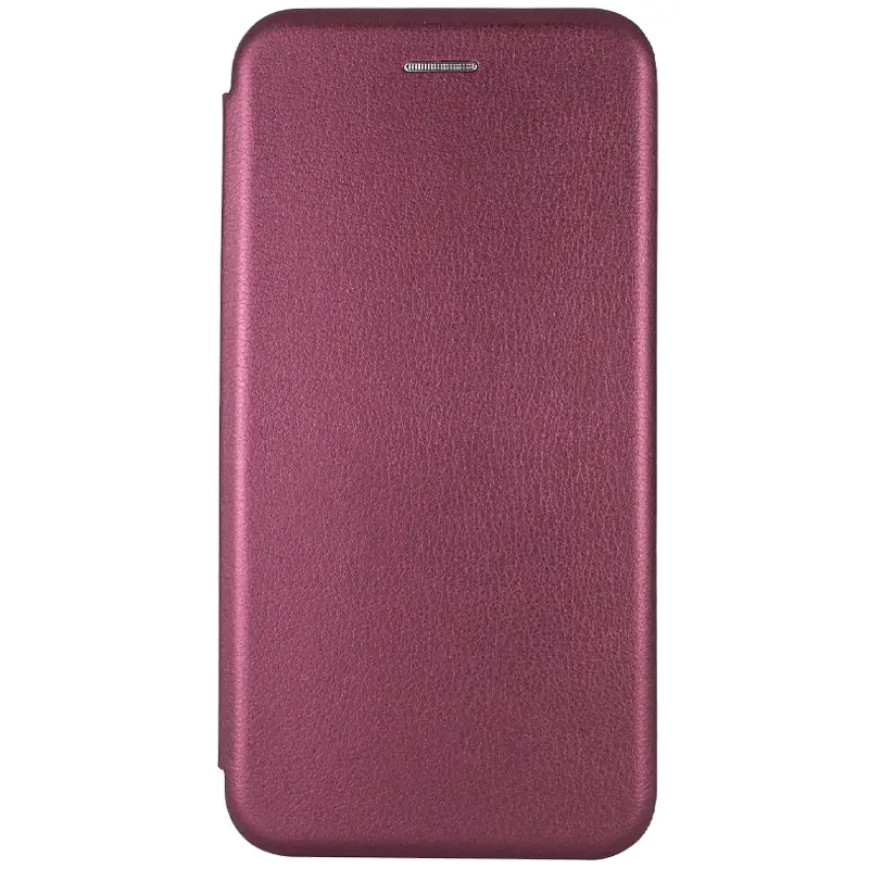 Кожаный чехол-книжка Classy для Samsung Galaxy A17 4G/5G, Бордовый, Искусственная кожа, купить оптом с доставкой