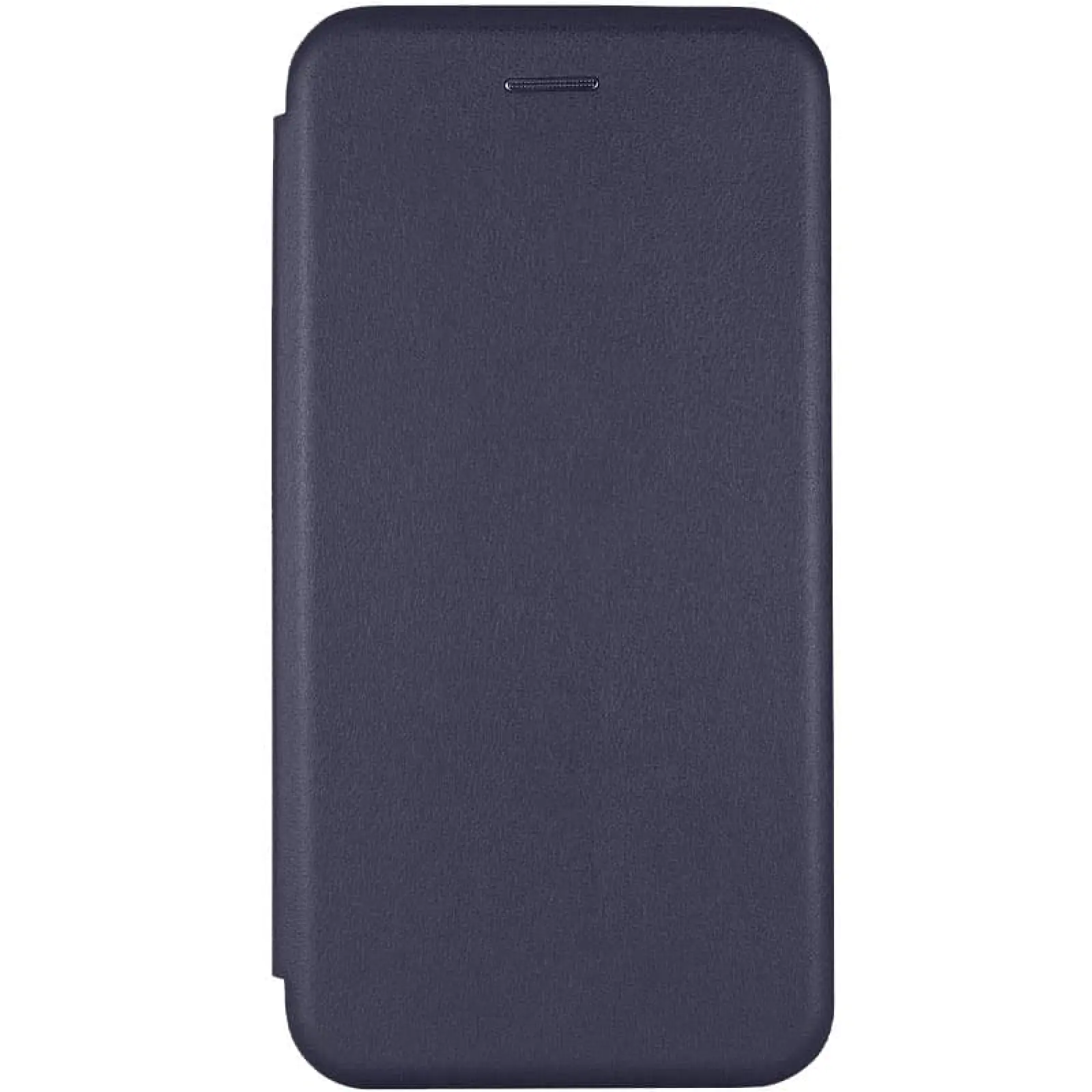 Кожаный чехол-книжка Classy для TECNO Spark Go 2, Темно-синий, Искусственная кожа, купить оптом с доставкой