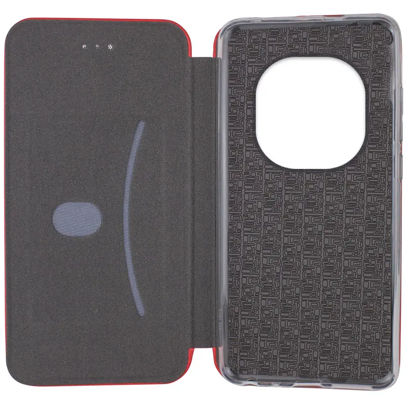 Кожаный чехол-книжка Classy для Xiaomi Redmi Note 15 Pro 4G, Красный 3, Искусственная кожа, купить оптом с доставкой