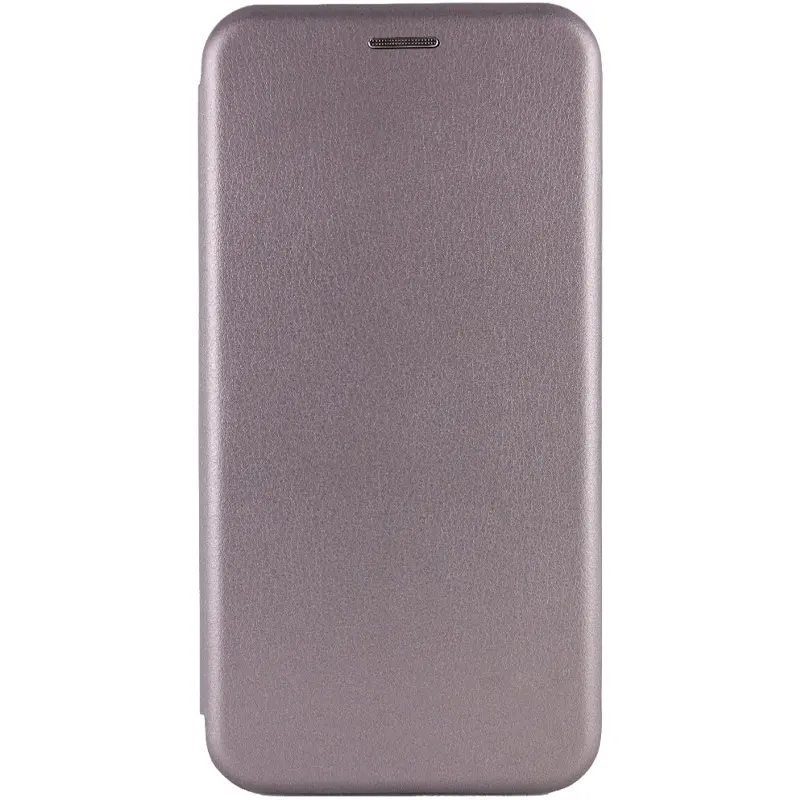 Кожаный чехол-книжка Classy для Xiaomi Redmi Note 15 Pro 4G, Серый, Искусственная кожа, купить оптом с доставкой