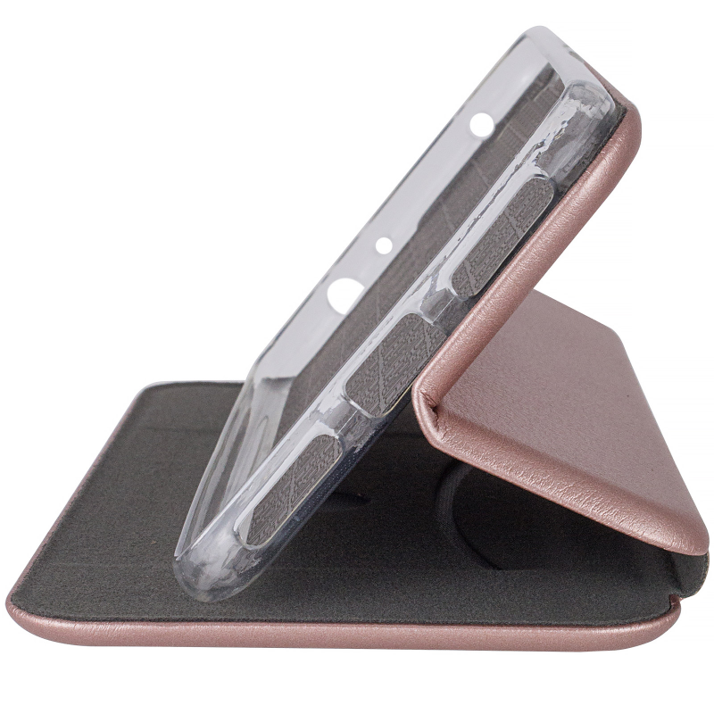 Кожаный чехол-книжка Classy для Xiaomi Redmi Note 17 4G/5G, Rose Gold 3, Искусственная кожа, купить оптом с доставкой