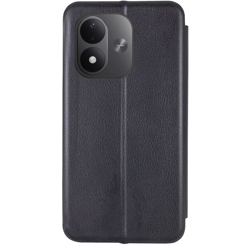 Кожаный чехол-книжка Classy для Xiaomi Redmi Note 17 4G/5G, Черный 1, Искусственная кожа, купить оптом с доставкой