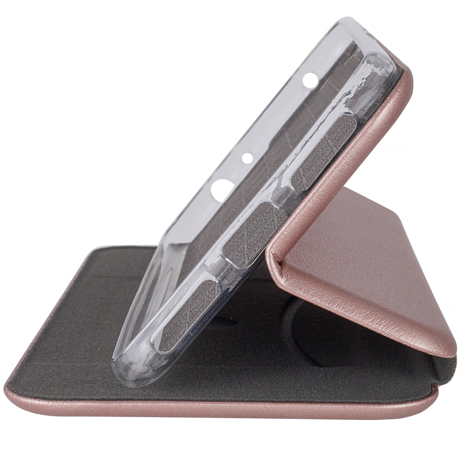 Кожаный чехол-книжка Classy для Xiaomi Redmi Note 17 Pro 5G, Rose Gold 3, Искусственная кожа, купить оптом с доставкой