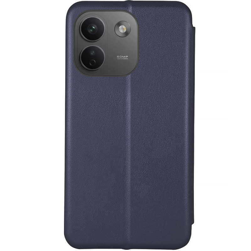 Кожаный чехол-книжка Classy для Xiaomi Redmi Note 17 Pro Max 5G, Темно-синий 1, Искусственная кожа, купить оптом с доставкой