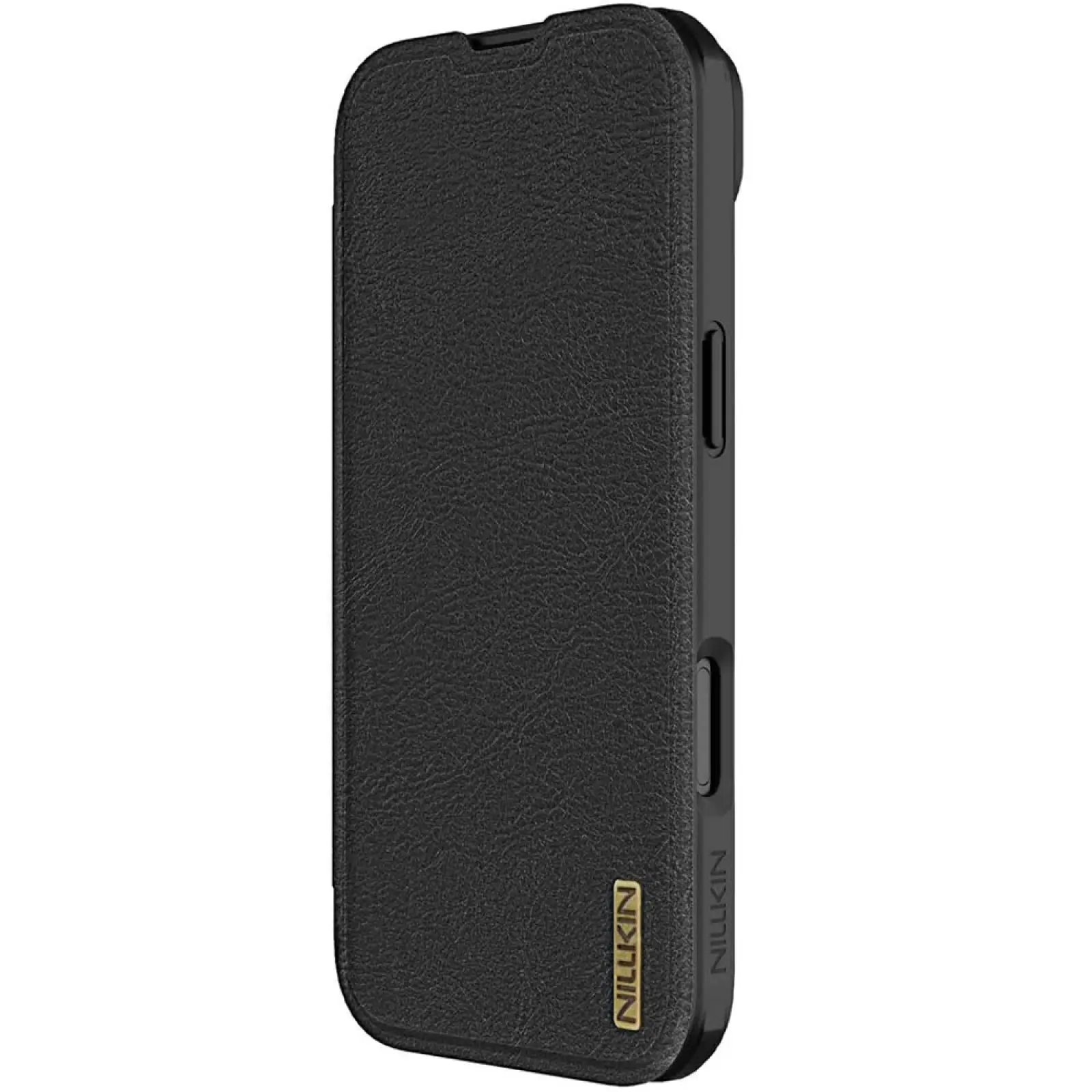 Кожаный чехол-книжка Nillkin Qin Pro Camshield для Apple iPhone 17 Air (6.5"), Black 1, Искусственная кожа, купить оптом с доставкой