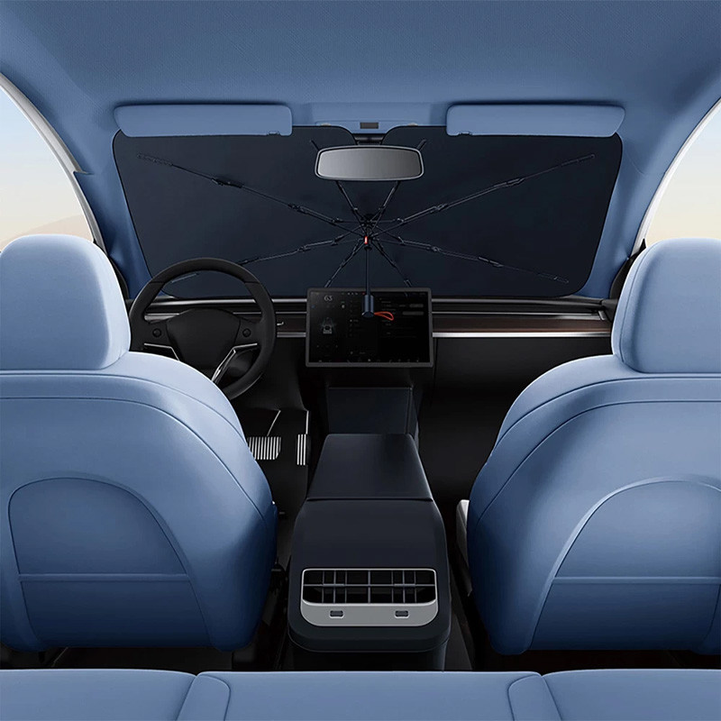 Сонцезахисна парасолька для автомобіля Baseus CoolRide Series (C20656101111-0) на малюнкі №4