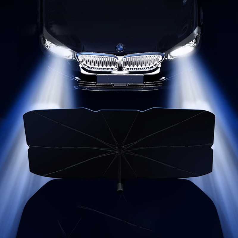 Сонцезахисна парасолька для автомобіля (1.40x0.80m) на малюнкі №4