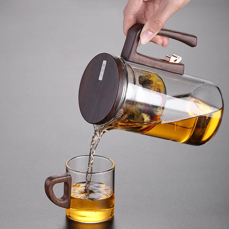 Чайник для заваривания TeaPot D-28 Small pretty waist 720ml на картинке №4