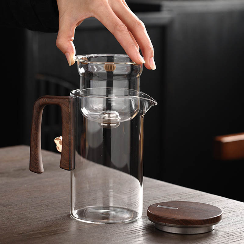 Чайник для заваривания TeaPot D-28 Small pretty waist 720ml на картинке №7